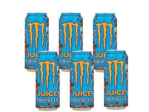 Pack Monster Mango Loco 473ml - 6 unidades