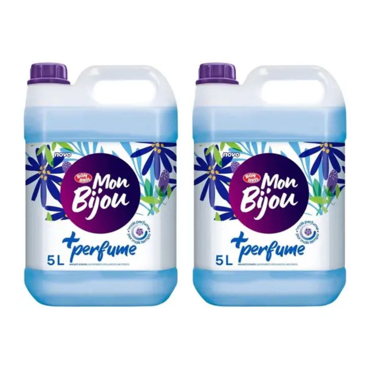 Kit com 2 Amaciantes de Roupas Mon Bijou 5 Litros