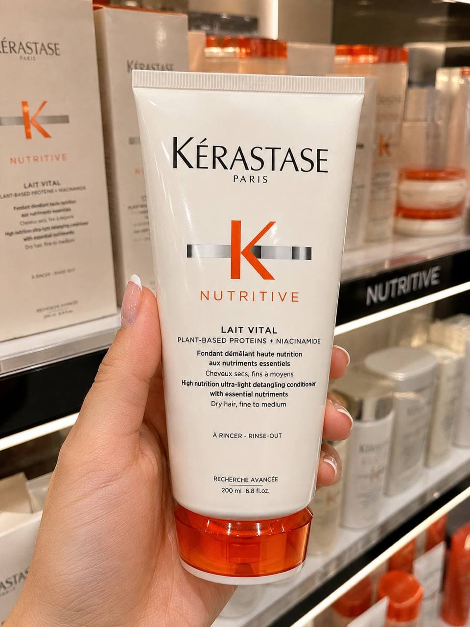 Condicionador Hidratante 200ml Kérastase Nutritive Lait Vital
